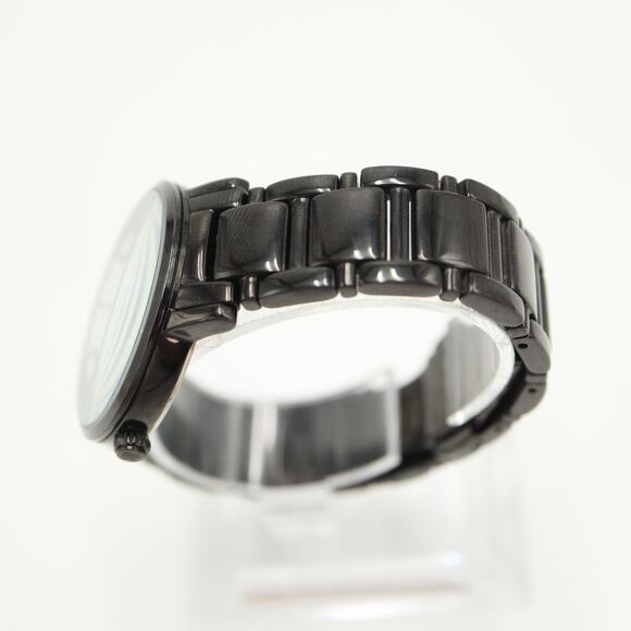 Kate Spade Ladies 34mm MOP Womens Watch Black Stainless Steel with New Battery main image 12